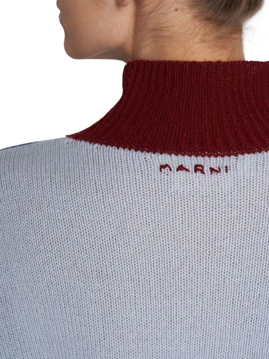 Marni Coloblocked Cashmere Turtleneck Sweater 7 Marni Coloblocked Cashmere Turtleneck Sweater - Image 6