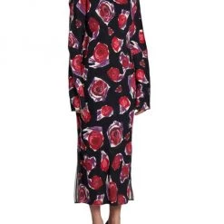 Marni Rose-Print Long-Sleeve Midi-Dress 11 Marni Rose-Print Long-Sleeve Midi-Dress -Cheap Fit N Trends Store unnamed file 107