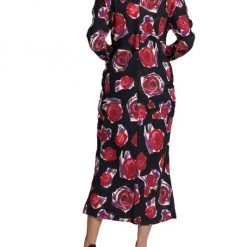 Marni Rose-Print Long-Sleeve Midi-Dress 12 Marni Rose-Print Long-Sleeve Midi-Dress -Cheap Fit N Trends Store unnamed file 108