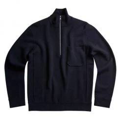NN07 Core Luis Quarter-Zip Sweater For Men Navy Blue -Cheap Fit N Trends Store unnamed file 1133