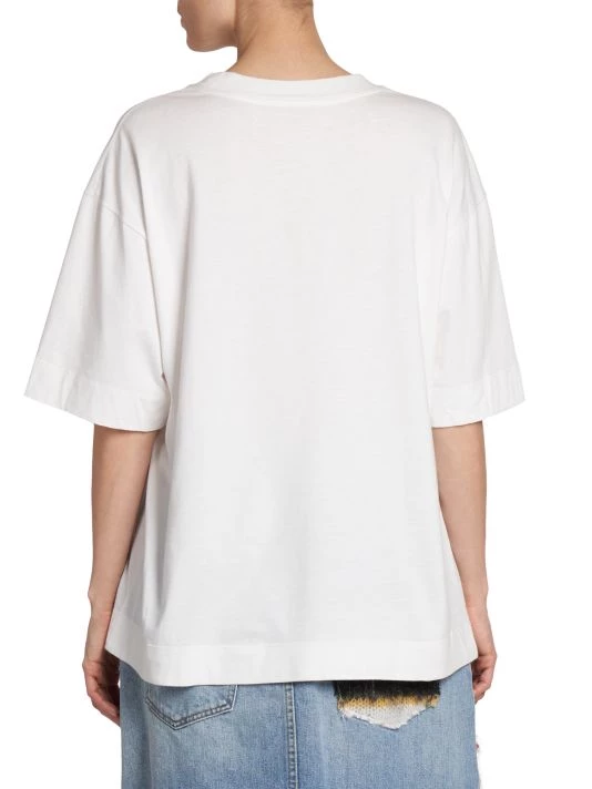 Marni Logo-Print Cotton Jersey T-Shirt 7 Marni Logo-Print Cotton Jersey T-Shirt - Image 5