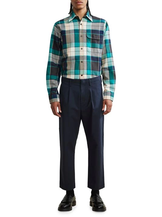 NN07 22.1 Alpha Plaid Shirt For Men 4 NN07 22.1 Alpha Plaid Shirt For Men - Image 2