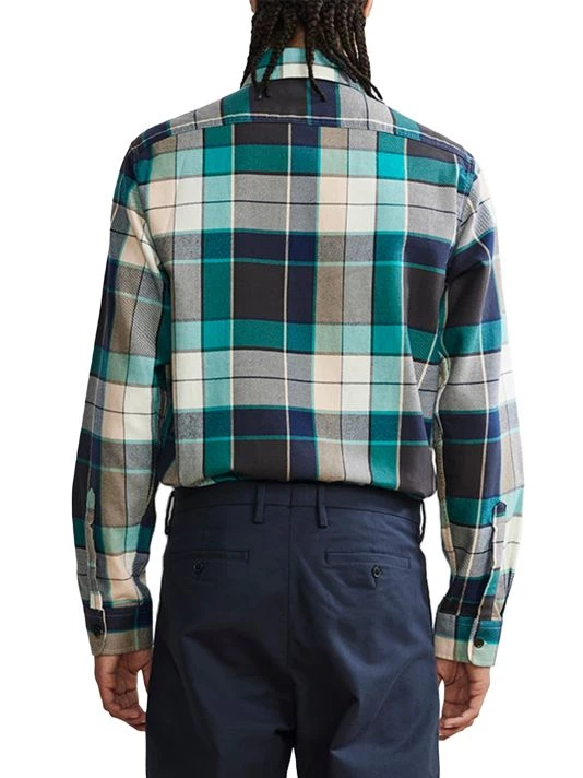 NN07 22.1 Alpha Plaid Shirt For Men 7 NN07 22.1 Alpha Plaid Shirt For Men - Image 5