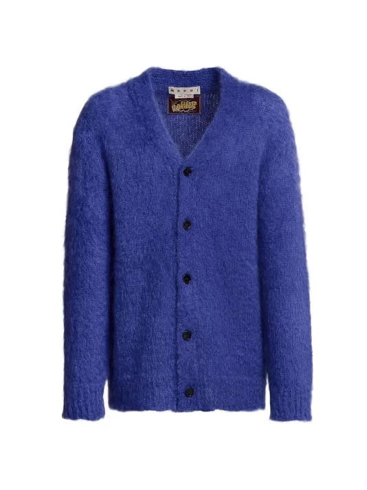 Marni Oversized Mohair Cardigan For Men 3 Marni Oversized Mohair Cardigan For Men