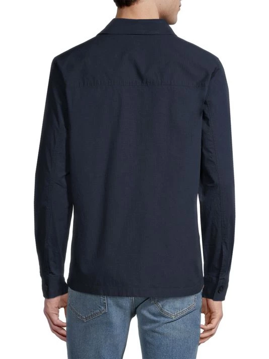 NN07 Wilas Ripstop Cotton Shacket For Men 7 NN07 Wilas Ripstop Cotton Shacket For Men - Image 5