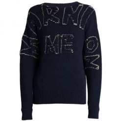 Marni Stitched Logo Roundneck Sweater For Men