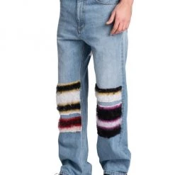 Marni Knit-Patch Wide-Leg Jeans For Men -Cheap Fit N Trends Store unnamed file 187