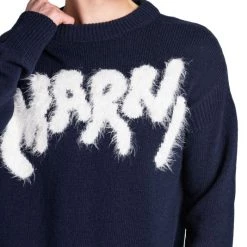 Marni Furry Logo Crewneck Sweater For Men -Cheap Fit N Trends Store unnamed file 195