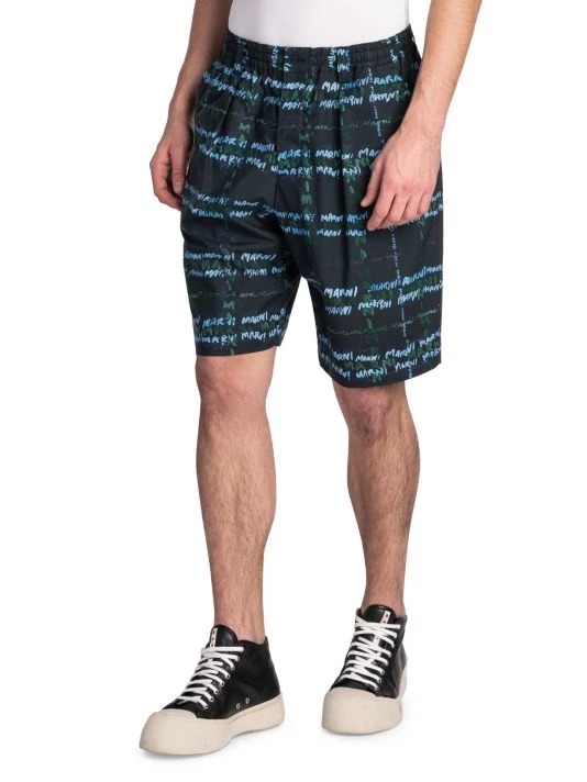 Marni Logo-Print Bermuda Shorts For Men 6 Marni Logo-Print Bermuda Shorts For Men - Image 4