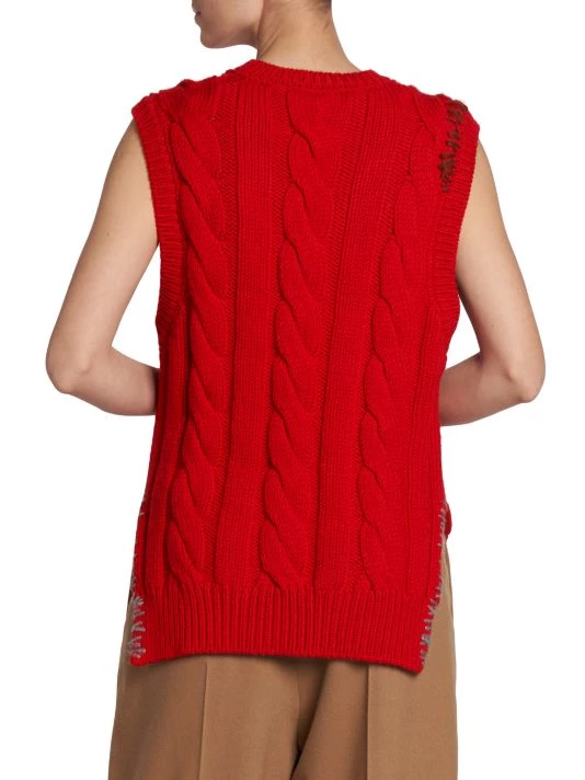 Marni Cable-Knit Sweater Vest 7 Marni Cable-Knit Sweater Vest - Image 5