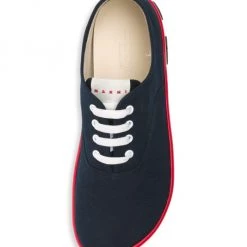 Marni Paw Lace-Up Sneakers For Men Night Blue -Cheap Fit N Trends Store unnamed file 218