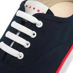 Marni Paw Lace-Up Sneakers For Men Night Blue -Cheap Fit N Trends Store unnamed file 219