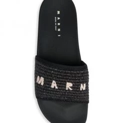 Marni Raffia Pool Slides For Men Caramel -Cheap Fit N Trends Store unnamed file 227