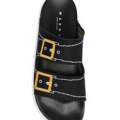 Marni Printed Buckle Sandals For Men -Cheap Fit N Trends Store unnamed file 237