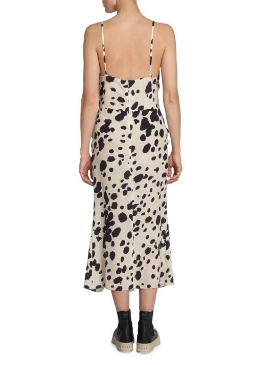 Marni Dot-Print Silk Midi-Dress 7 Marni Dot-Print Silk Midi-Dress - Image 5