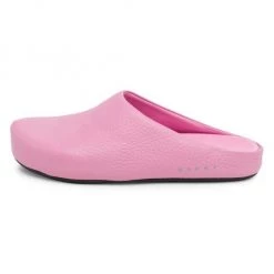 Marni Fussbett Sabot Leather Mules For Men