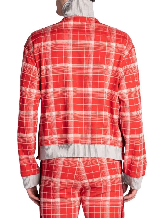 Marni Plaid Side-Stripe Track Jacket For Men 5 Marni Plaid Side-Stripe Track Jacket For Men - Image 3