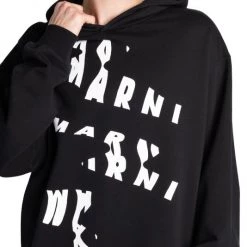 Marni Logo-Print Oversized Sweatshirt For Men -Cheap Fit N Trends Store unnamed file 305