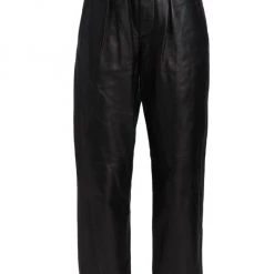 Marni Leather Cropped Trousers