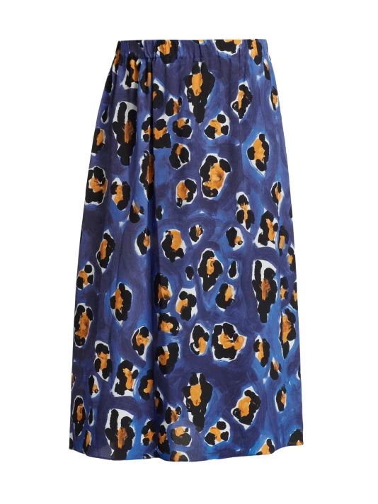 Marni Cheetah Pull-On Midi-Skirt 3 Marni Cheetah Pull-On Midi-Skirt