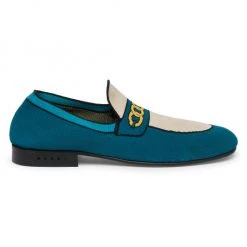 Marni Loom Moccassin Loafers For Men