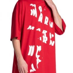Marni Printed Oversized Logo T-Shirt For Men -Cheap Fit N Trends Store unnamed file 353