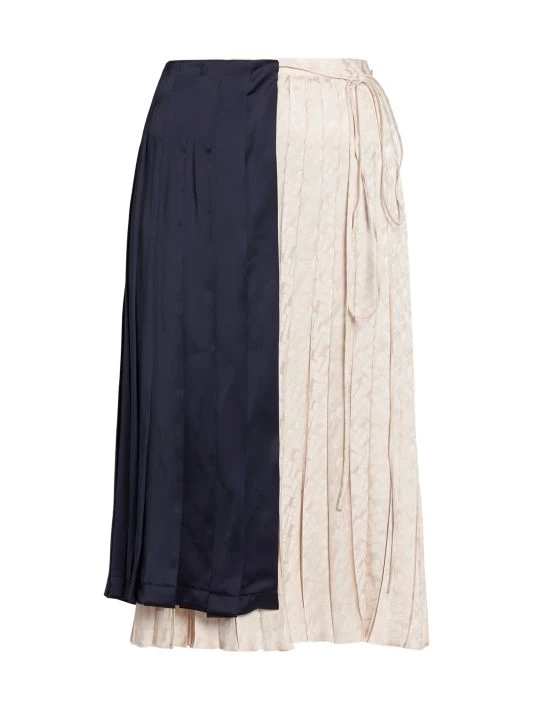 Marni Colorblocked Woven A-Line Skirt 3 Marni Colorblocked Woven A-Line Skirt