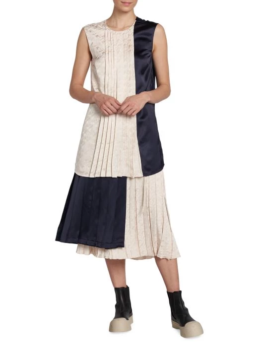 Marni Colorblocked Woven A-Line Skirt 4 Marni Colorblocked Woven A-Line Skirt - Image 2