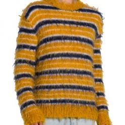 Marni Striped Mohair-Blend Crewneck Sweater For Men -Cheap Fit N Trends Store unnamed file 40