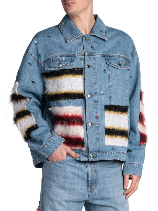 Marni Knit-Patch Embroidered Jacket For Men 5 Marni Knit-Patch Embroidered Jacket For Men - Image 3