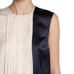 Marni Colorblocked Woven Sleeveless Top -Cheap Fit N Trends Store unnamed file 467