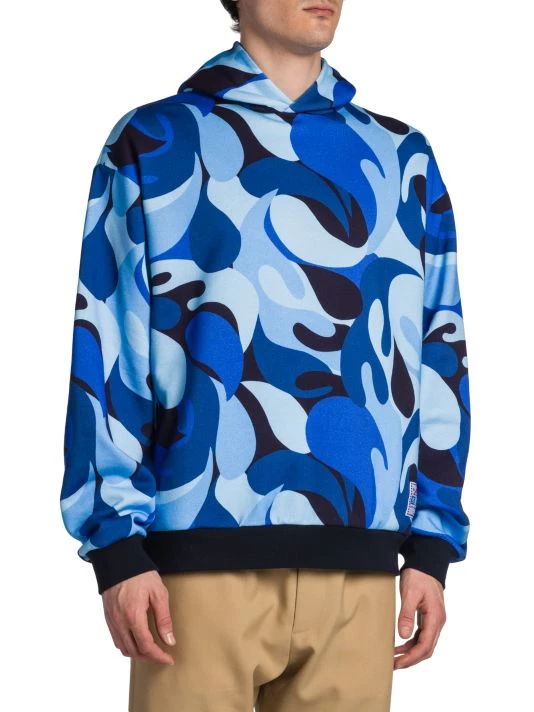 Marni Swirl Hooded Sweatshirt For Men 6 Marni Swirl Hooded Sweatshirt For Men - Image 4