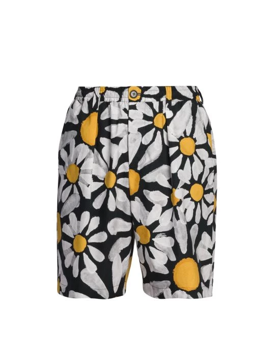 Marni Daisy Print Shorts For Men 3 Marni Daisy Print Shorts For Men