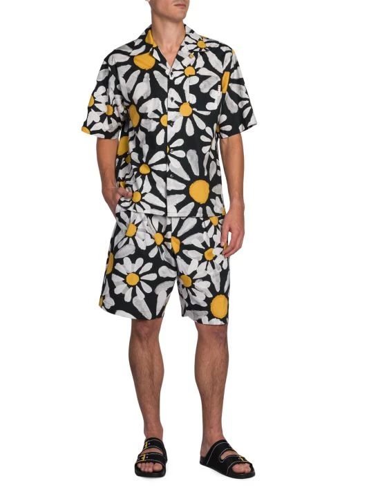 Marni Daisy Print Shorts For Men 4 Marni Daisy Print Shorts For Men - Image 2