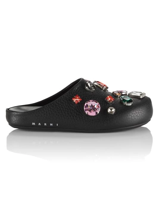 Marni Fussbett Crystal-Embellished Clogs 3 Marni Fussbett Crystal-Embellished Clogs