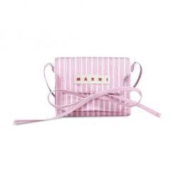 Marni Mini Striped Poplin Accordion Bag For Men Pink Gummy Iris -Cheap Fit N Trends Store unnamed file 656