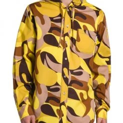 Marni Long-Sleeve Hooded Shirt For Men -Cheap Fit N Trends Store unnamed file 665