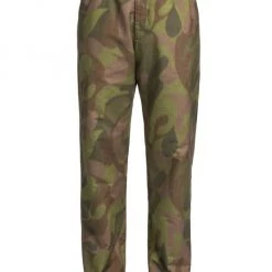 Marni Cotton Camouflage Trouser For Men