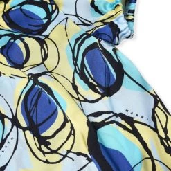 Marni Little Girl's & Girl's Puff-Sleeve Abstract Print Top For Kids -Cheap Fit N Trends Store unnamed file 755