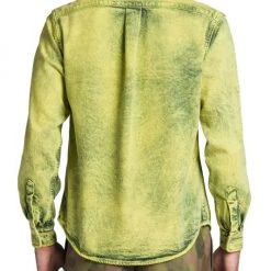 Marni Acid Wash Cotton Shirt For Men -Cheap Fit N Trends Store unnamed file 766