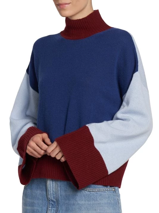 Marni Coloblocked Cashmere Turtleneck Sweater 5 Marni Coloblocked Cashmere Turtleneck Sweater - Image 4