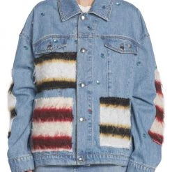 Marni Appliquéd Cotton Denim Jacket 10 Marni Appliquéd Cotton Denim Jacket -Cheap Fit N Trends Store unnamed file 83