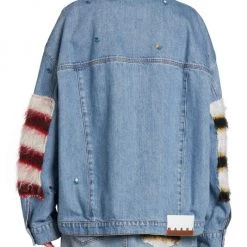 Marni Appliquéd Cotton Denim Jacket 12 Marni Appliquéd Cotton Denim Jacket -Cheap Fit N Trends Store unnamed file 85