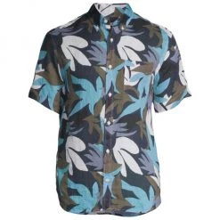 NN07 High Summer Tyrion 5220 Shirt For Men Aqua Print
