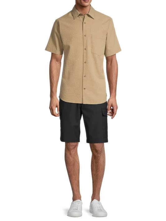 NN07 Errico Short-Sleeve Shirt For Men Black 4 NN07 Errico Short-Sleeve Shirt For Men Black - Image 2