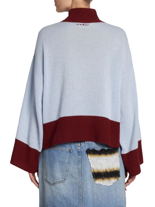 Marni Coloblocked Cashmere Turtleneck Sweater 6 Marni Coloblocked Cashmere Turtleneck Sweater - Image 5