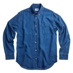NN07 Core Levon Shirt For Men Dark Indigo -Cheap Fit N Trends Store unnamed file 954