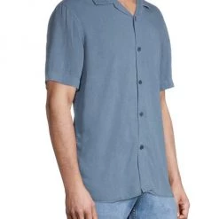 NN07 Miyagi Short-Sleeve Bowling Shirt For Men -Cheap Fit N Trends Store unnamed file 964