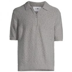 NN07 Joshua Half-Zip Polo Shirt For Men