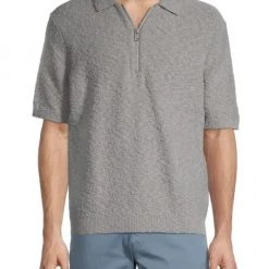 NN07 Joshua Half-Zip Polo Shirt For Men -Cheap Fit N Trends Store unnamed file 997